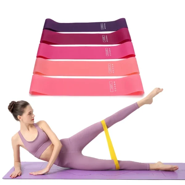 Portable Rubber Resistance Bands for Women