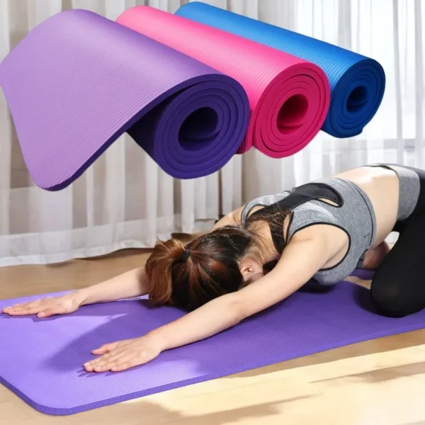 Yoga Mat Anti-skid Sports Fitness Mat 3MM-6MM Thick