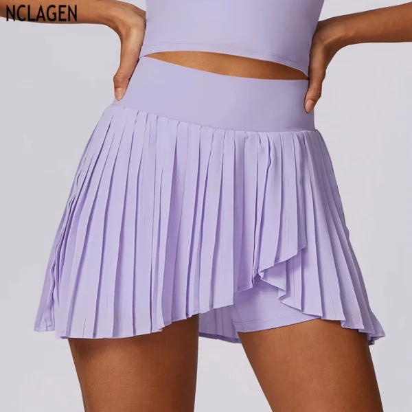 High Waist Yoga Skirt: