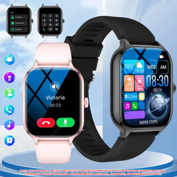 Smart watch full touch screen
